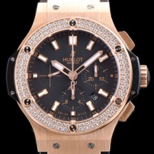 레플리카 [휴블렛] 남성용 빅뱅 301.PX.1180.PX.2704 에볼루션 다이아몬드베젤 블랙 다이얼 오토매틱 무브먼트 HUB2210  