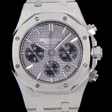 레플리카 [오데마피게]남성용 [ VIP 한정판매 ] 로얄오크 크로노그래프 41미리 그레이 다이얼 AUD13386  