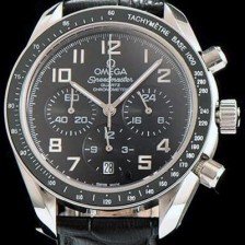 레플리카 [오메가] 남성용 스피드마스터 크로노그래프 쿼츠 OMG0001  