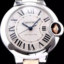 레플리카 [까르띠에] 남성용 남녀 베스트모델!!발롱블루 드 까르띠에 W6920098 18K 로즈골드 투톤콤비 화이트 실버 썬더스트 다이얼 오토매틱 무브먼트 CAR0036  