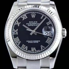 레플리카 [로렉스] 남성용 데이져스트 116234-0086 심플한 디자인 인기베스트 블랙 다이얼 로마 인덱스 스틸 브레이슬릿 ROL0334  