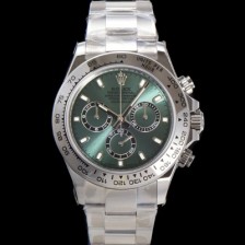 레플리카 [로렉스] 남성용 코스모그래프 데이토나 40mm 크로노그래프 7750 오토매틱 무브먼트 그린 다이얼 rol5339  