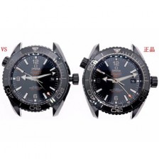 레플리카 [오메가] 남성용 2019버전 신상 UP!! 시마스터 215.92.46.22.01.001 “딥 블랙” 플래닛 오션600M 코-액시얼 마스터 크로노미터GMT 45.5MM 블랙 다이얼 오토매틱 무브먼트 OMG0531  