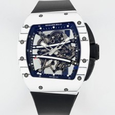 레플리카 [리차드밀레] 남성용 리차드밀 RM61-01 세라믹 50mm 기계식 수동형 무브먼트 스켈레톤 다이얼 ric0323  