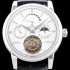레플리카 [예거르쿨트르] 남성용 마스터 그랑 트래디션 5043480 퀀템 퍼페추얼 화이트 다이얼 아시안 투어빌론 탑재 무브먼트 JAG0411  