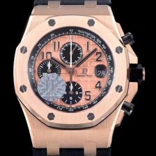 레플리카 [오데마피게] 남성용 로얄오크 오프쇼어 로즈골드 다이얼 오토매틱 무브먼트 AUD0413  