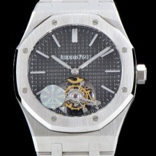 레플리카 [오데마피게] 남성용 VIP타입 로얄오크 투어빌론 씬-엑스트라 UP!! 15202ST.OO.1240ST.01 그레이 와플 다이얼 니켈도금된 세귤 리얼 투어빌론 신형 무브먼트 브레이슬릿 AUD0100  