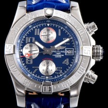 레플리카 [브라이틀링] 남성용 슈퍼 어벤져II A1338111|C870|158S|A20S.1 크로노그래프 블루 다이얼 오토매틱 무브먼트 BRE0201  