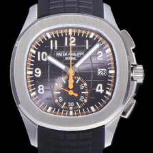 레플리카 [파텍필립]남성용 아쿠아너 5968A 크로노그래프 스틸 42미리 오토매틱 블랙 다이얼  PAT52358  