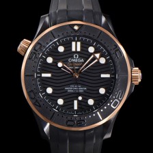 레플리카 [오메가] 남성용 1:1수제공정형 씨마스터 다이버 300M 210.62.44.20.01.001 코-액시얼 마스터 Cal.8806 크로노메터 43.5mm 세라믹 제질 블랙다이얼 OMG20173  