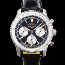 레플리카 [브라이틀링] 남성용 네비타이머 AB0138211B1P1 크로노그래프 ETA7750-2 타입 오토매틱 43mm 가죽줄 블랙 다이얼 bre5996  