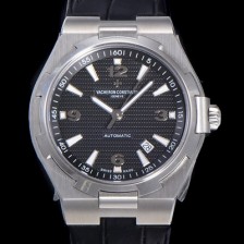 레플리카 [바쉐런 콘스탄틴] 남성용 오버시즈 오토매틱 9015타입 42mm 가죽줄 블랙다이얼 vac76493  