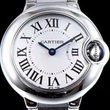 레플리카 [까르띠에] 여성용 발롱블루 스위스 쿼츠 화이트 다이얼 CAR0031  