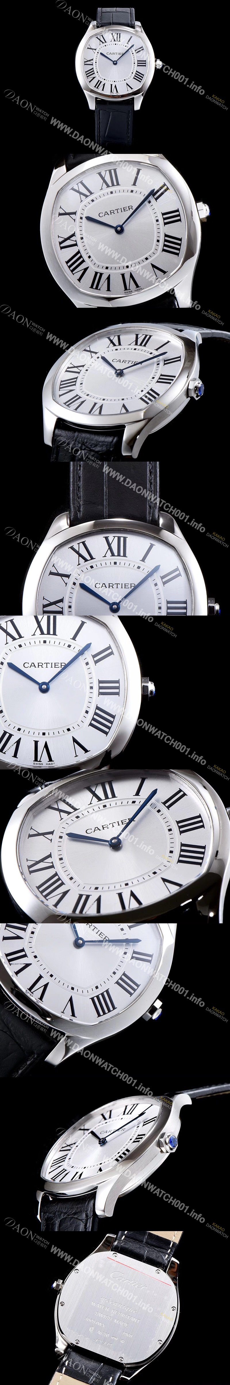 레플리카 [까르띠에] 남성용 토르튜 wgnm0007 화이트 다이얼 Cal.430MC 수동형 무브먼트 CAR0514