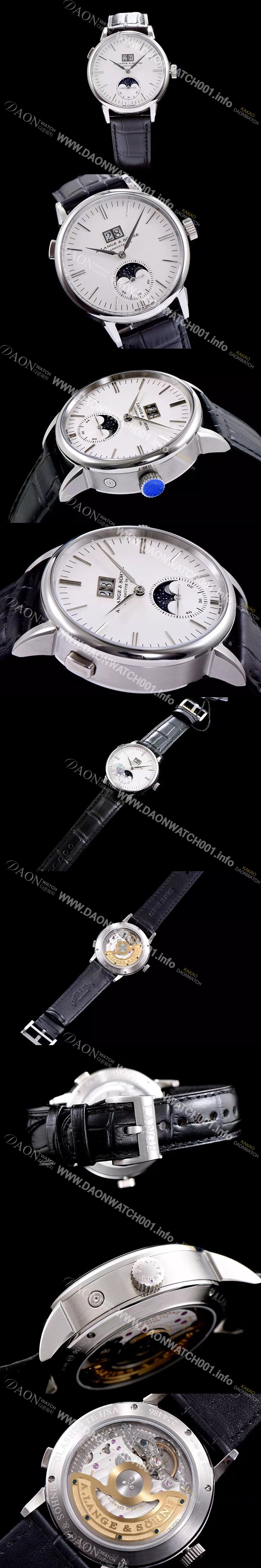 레플리카 [아랑게운트죄네] 남성용 색스니 화이트 다이얼 오토매틱 무브먼트 LAN4201