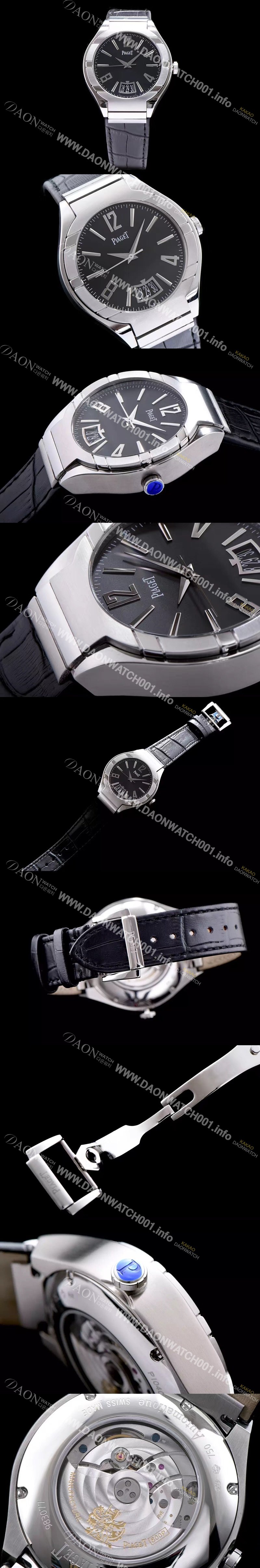 레플리카 [피아제] 남성용 폴로 블랙 다이얼 오토매틱 무브먼트 PIA4230