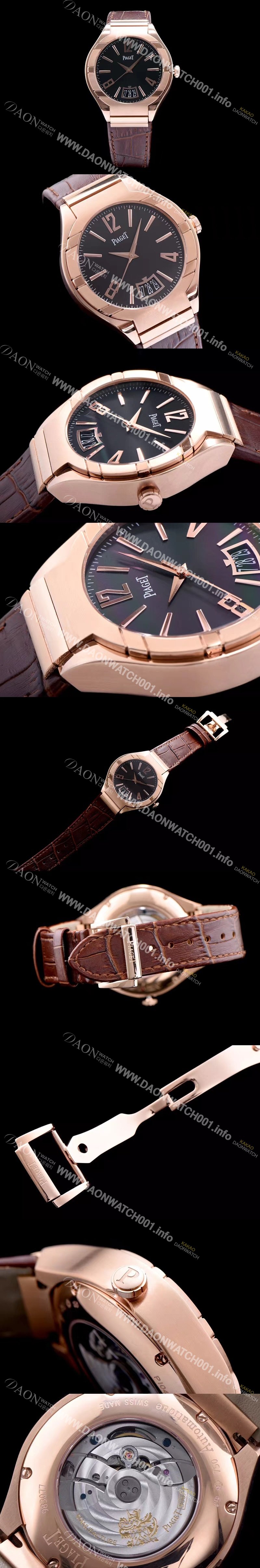 레플리카 [피아제] 남성용 폴로 블랙 다이얼 오토매틱 무브먼트 PIA4231