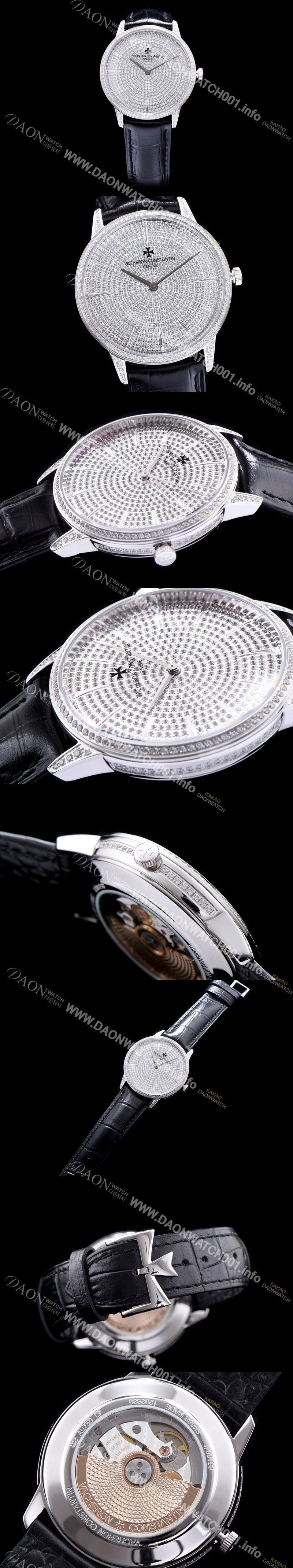 레플리카 [바쉐론콘스탄틴] 남성용 패트리모니 화이트골드 다이얼 오토매틱 무브먼트 VAC0455