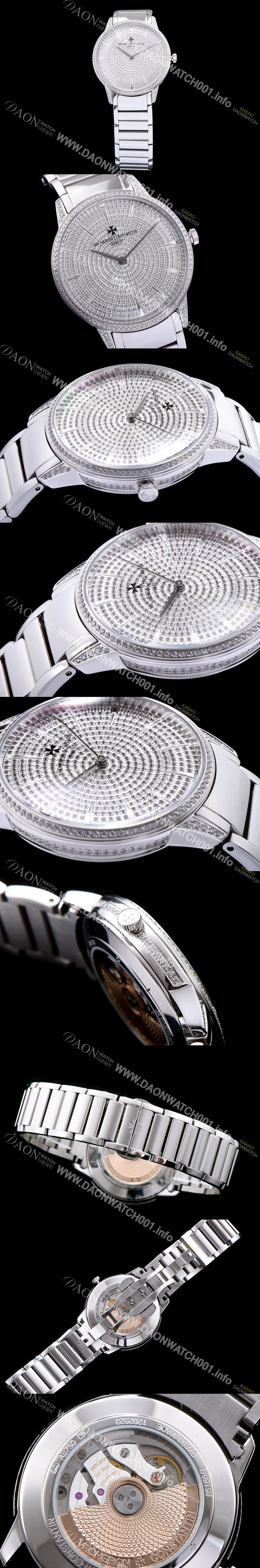 레플리카 [바쉐론콘스탄틴] 남성용 패트리모니 화이트 골드 다이얼 오토매틱 무브먼트 VAC0410