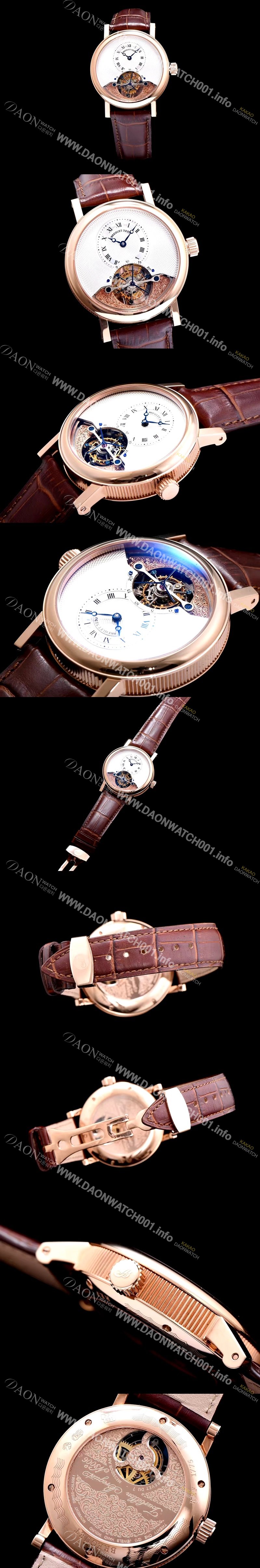 레플리카 [브레게] 남성용 클래식 그랜드 컴플리케이션 투어빌론 무브먼트 BRG4210