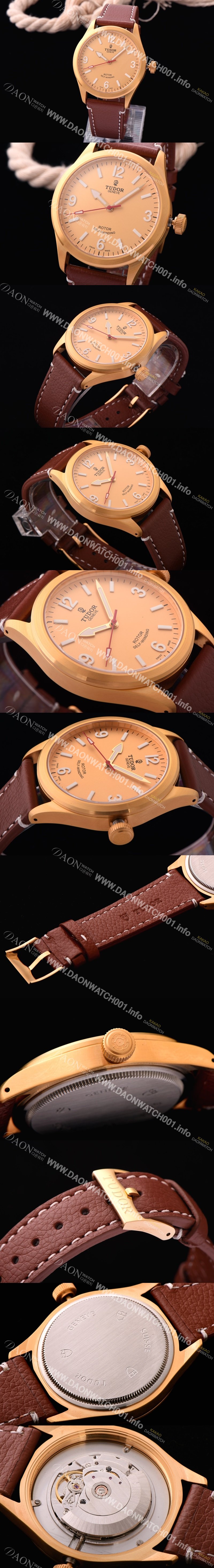 레플리카 [튜더] 남성용 헤리티지 옐로 다이얼 오토매틱 무브먼트 TUD4225