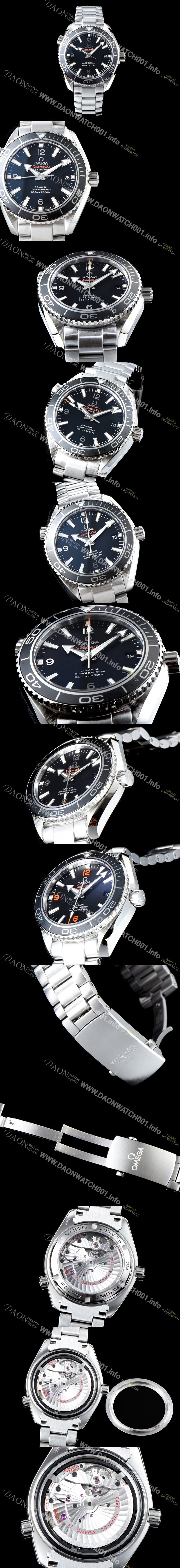 레플리카 [오메가] 남성용 시마스터 플래닛 오션 프로패셔널 세라믹 베젤 42mm 오토매틱 무브먼트 OMG0301