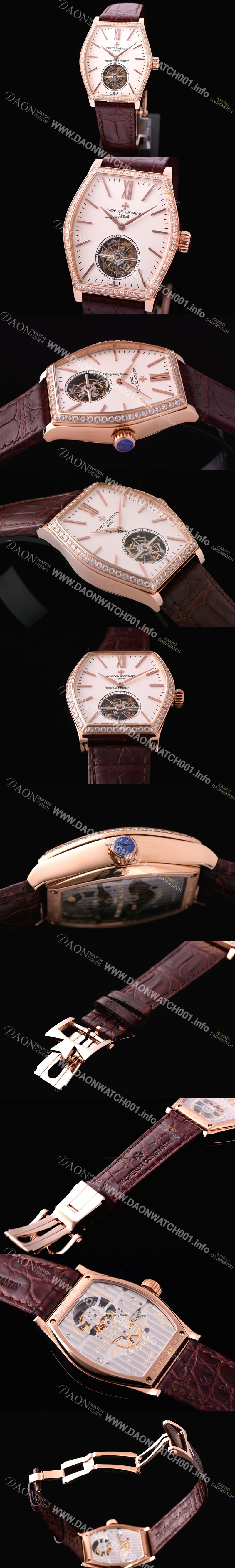 레플리카 [바쉐론콘스탄틴] 남성용 메트 시리즈 화이트 다이얼 투어빌론 무브먼트 VAC0411