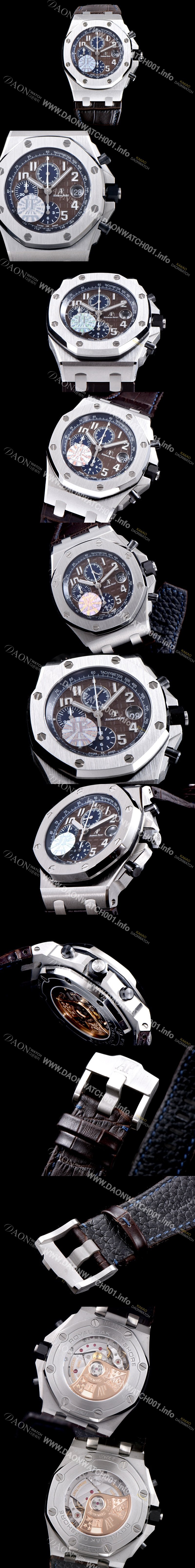 레플리카 [오데마피게] 남성용 NEW 신제품！VIP타입 로얄오크 오프쇼어 26470ST.OO.A099CR.01 1:1 베스트 에디션 크로노그래프 오토매틱 무브먼트 AUD0213
