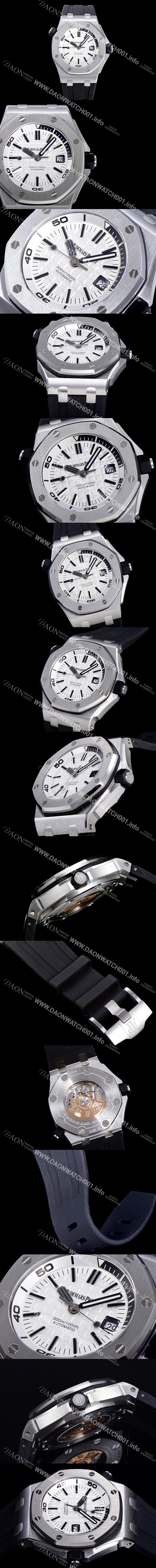 레플리카 [오데마피게] 남성용 옐로 세라믹 다이버!!로얄오크 오프쇼어15710ST.OO.A038CA.01 옐로 와플 다이얼 오토매틱 무브먼트 AUD12313