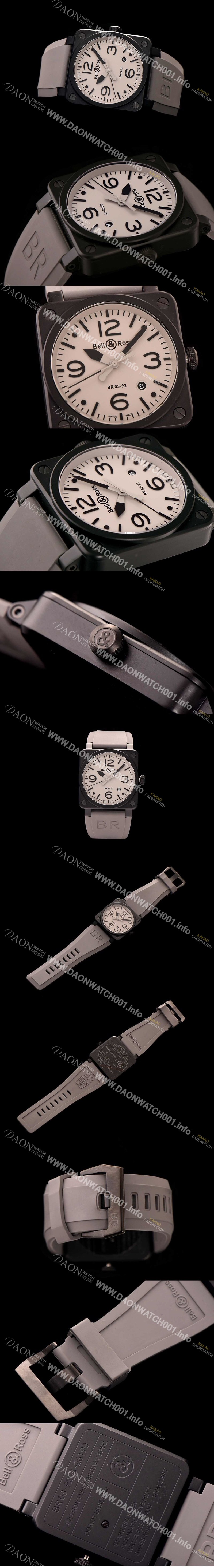 레플리카 [벨엔로즈] 남성용 오토메틱 그레이다이얼 BEL4200