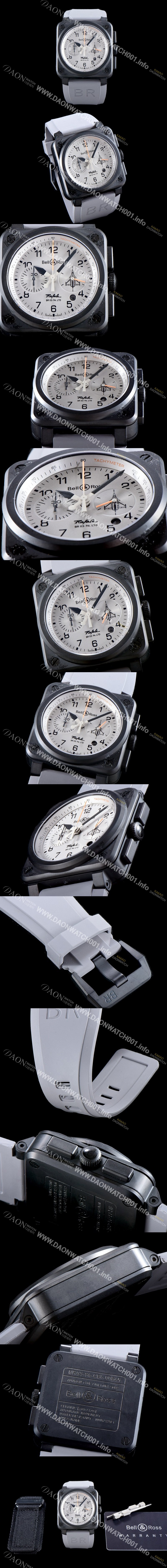 레플리카 [벨엔로즈] 남성용 인스트루먼트 BR 03 RAFALE 크로노그래프