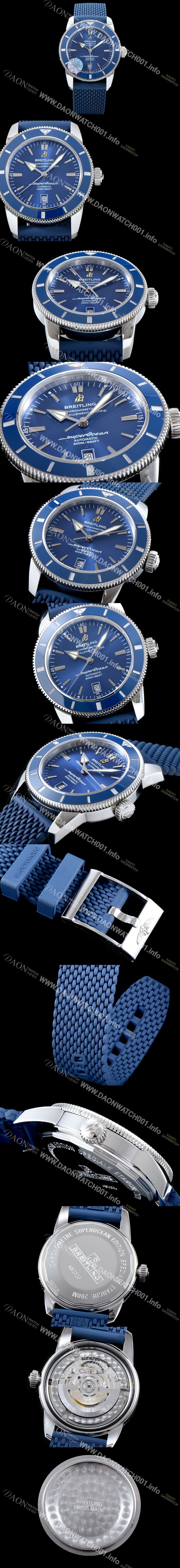 레플리카 [브라이틀링] 남성용 인기제품 슈퍼오션 AB2020161C1S1 헤리티지 블루 다이얼 스위스 ETA 2824-A2 무브먼트 BRE0250