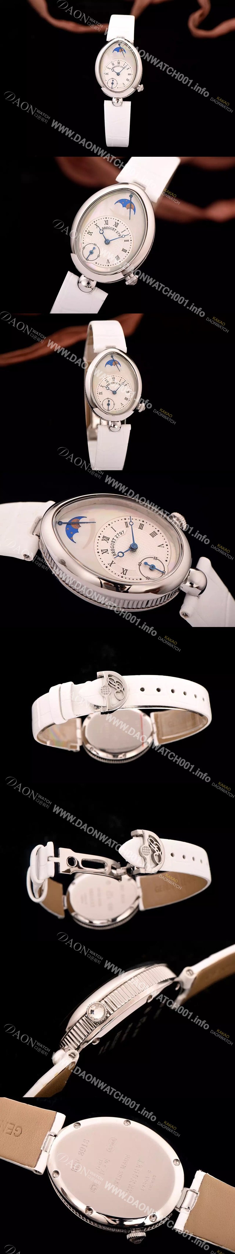 레플리카 [브레게] 여성용 헤리티지 2797 시리즈 쿼츠 화이트다이얼 BRG4230