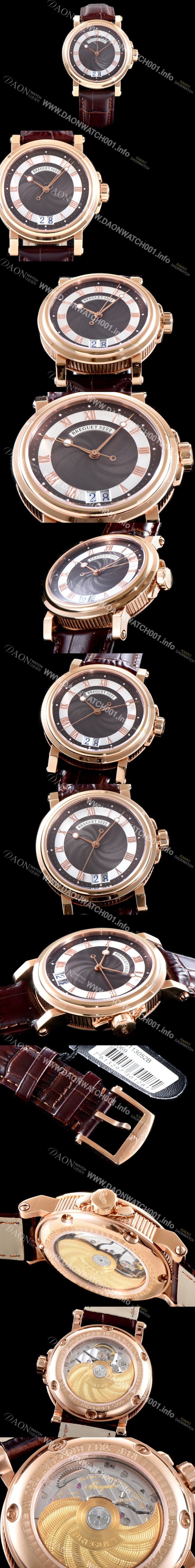 레플리카 [브레게] 남성용 마린 컬렉션 5817BE/Z2/5Z8 빅데이트 독특한