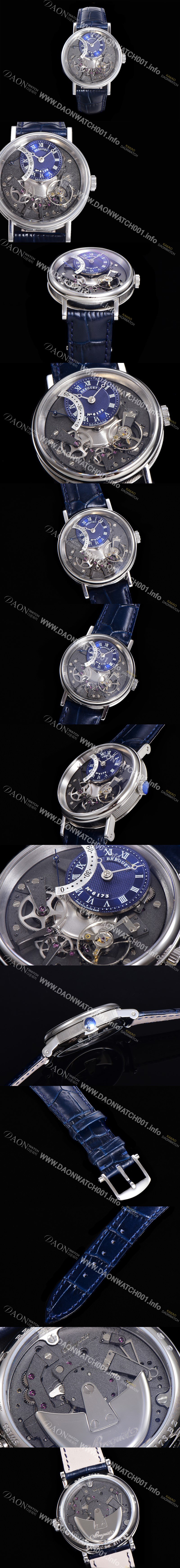 레플리카 [브레게] 남성용 최고의 퀄리티 완벽한 싱크로율 트레디션 7097BB/G1/9WU 신형 스켈레톤 다이얼 오토매틱 무브먼트 BRG03015