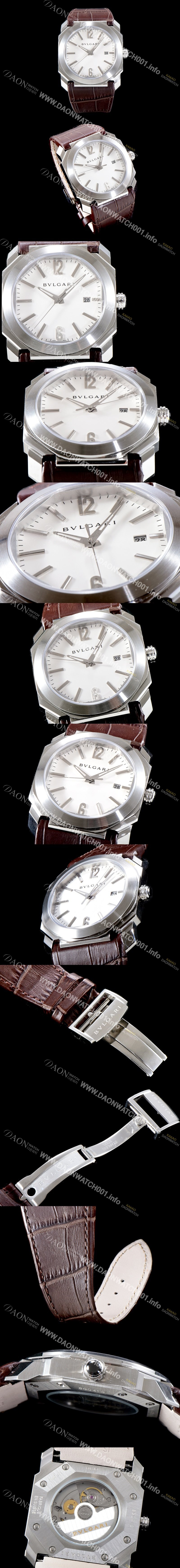 레플리카 [불가리] 남성용 옥토 베스트에디션 화이트 다이얼 오토매틱 무브먼트 BVL4230