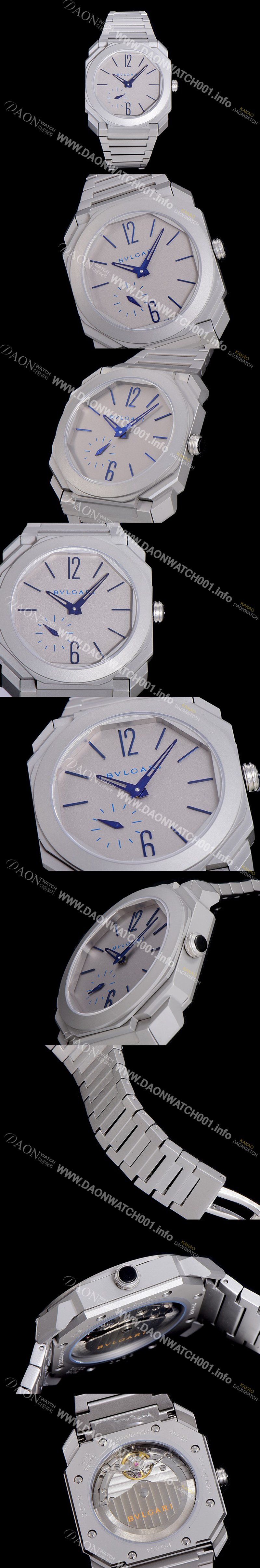 레플리카 [불가리]남성용 초특가 한정판 옥토 피니시모 티타늄소재 40미리 오토매틱 그레이 다이얼 BVL16271