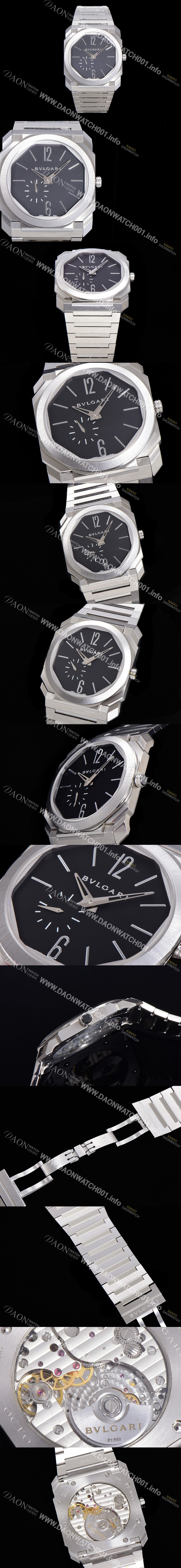 레플리카 [불가리] 남성용 불가리신상 옥토 102713 피니씨모 오토매틱 블랙 다이얼 BVL43385