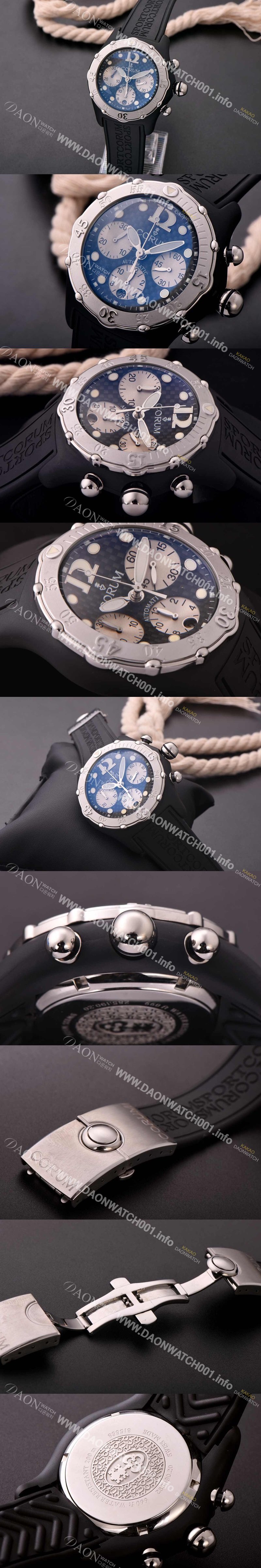 레플리카 [코럼] 남성용 버블 크로노그래 COR025