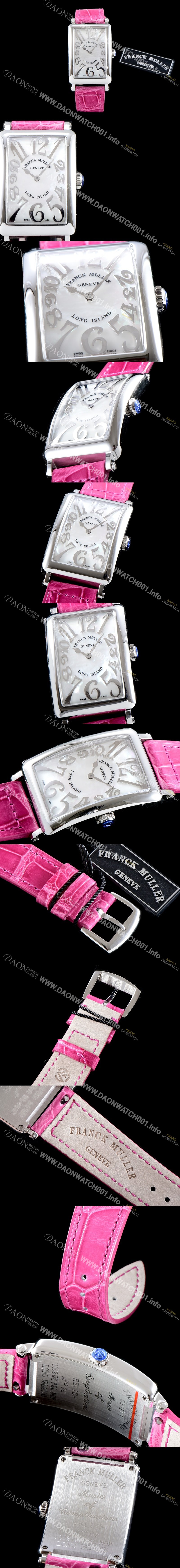 레플리카 [프랭크뮬러] 여성용 롱아일렌드 952 QZ REL 컬력션 화이트 마더 오브 펄 다이얼 스위스 쿼츠 무브먼트 FRA0450