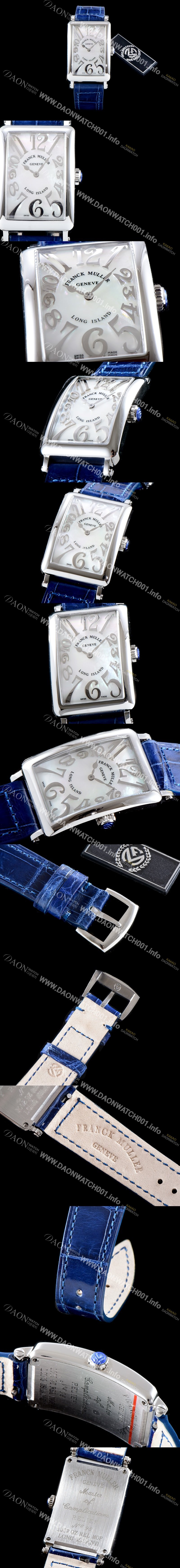 레플리카 [프랭크뮬러] 여성용 롱아일렌드 952 QZ REL 컬력션 화이트 마더 오브 펄 다이얼 스위스 쿼츠 무브먼트 FRA0454