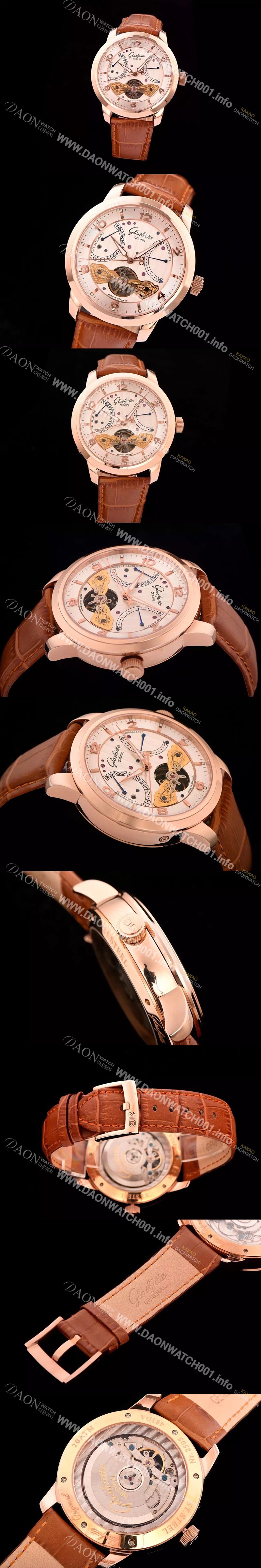 레플리카 [글라슈테 오리지날] 남성용 글라슈테 오리지날 시리즈 화이트다이얼 GLA420