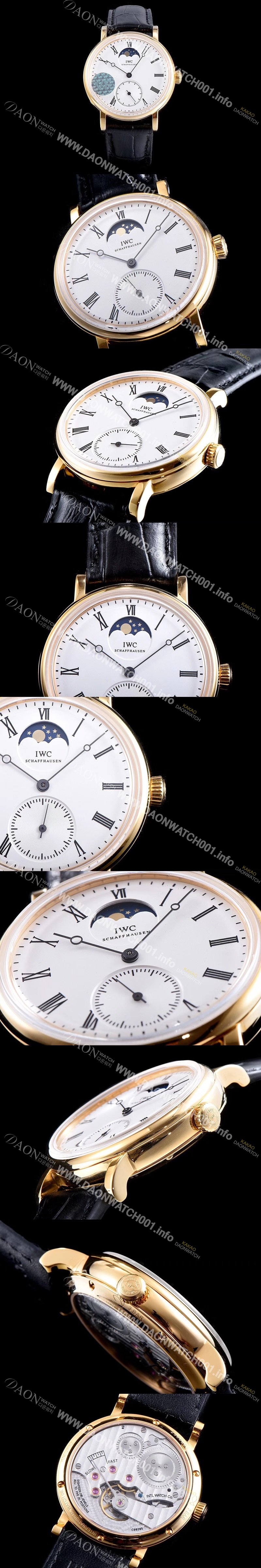 레플리카 [아이더블유씨] 남성용 아이떠블유씨 IW544803 빈티지컬렉션 문페이즈 핸즈와인딩 IWC0423