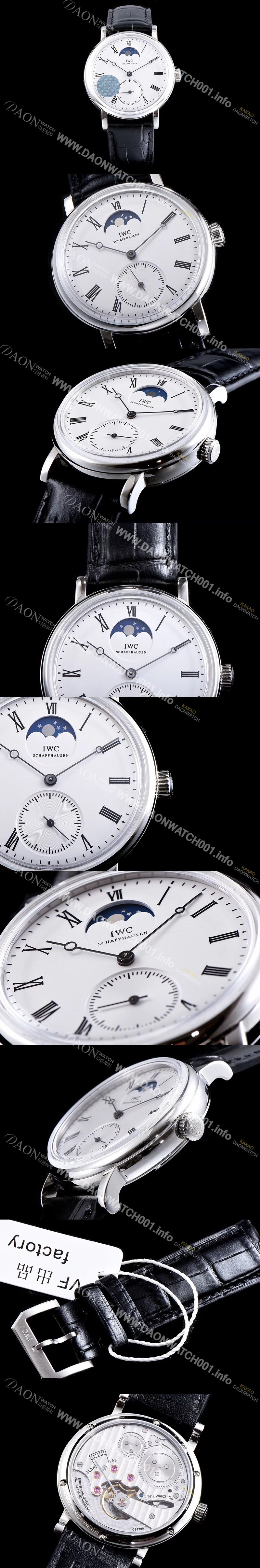 레플리카 [아이더블유씨] 남성용 아이떠블유씨 IW544805 빈티지컬렉션 문페이즈 핸즈와인딩 IWC0421