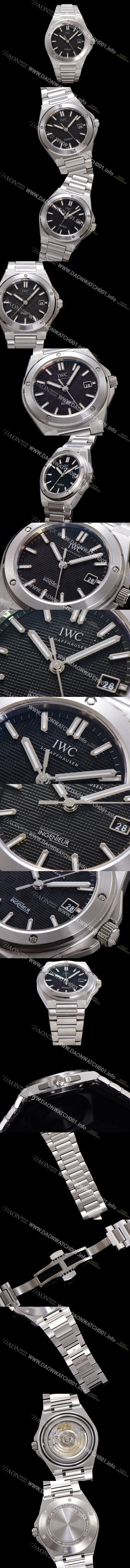 레플리카 [아이더블유씨] 남성용 인제니어 베스트 에디션 IW328901 오토매틱 2892타입 블랙 다이얼 iwc4081