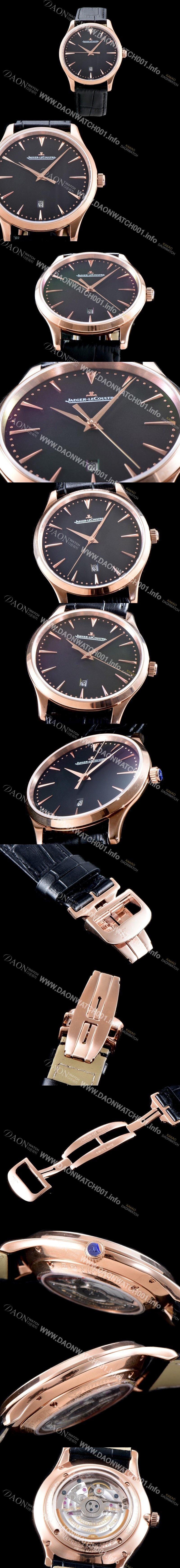 레플리카 [예거르꿀뜨르] 남성용 마스터 울트라 씬 데이트 128255J