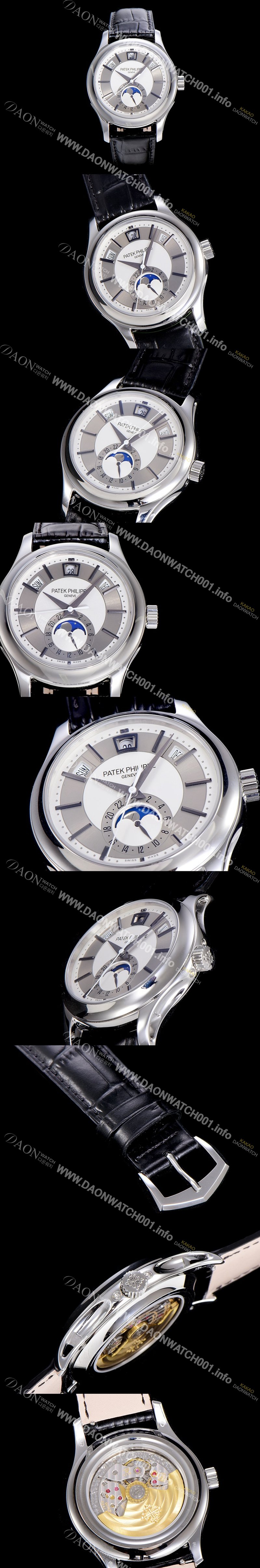 레플리카 [파텍필립]남성용 애뉴얼 캘린더 Ref 5205G 칼리버 324 S C 오토매틱 스페셜모델 화이트다이얼 PAT82721