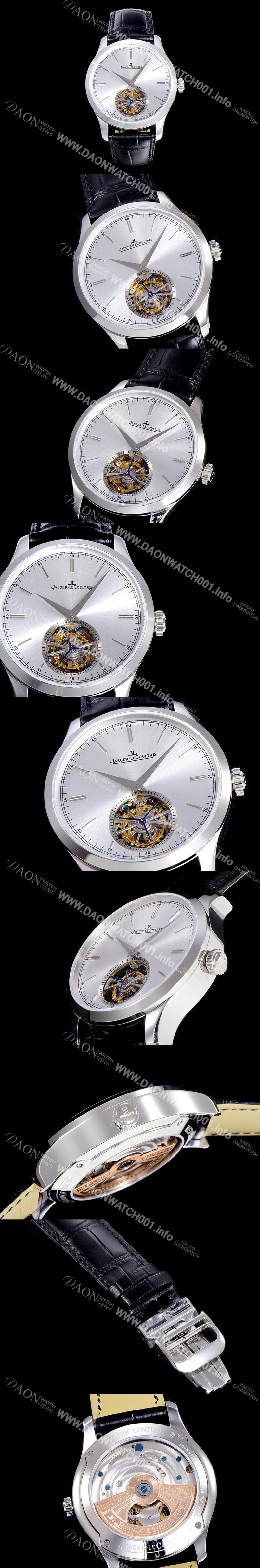 레플리카 [예거 르꿀르뜨]남성용 마스터 그랜드 트랜디션 투어빌론 수동/기계식 42미리 실버다이얼 JAG79960