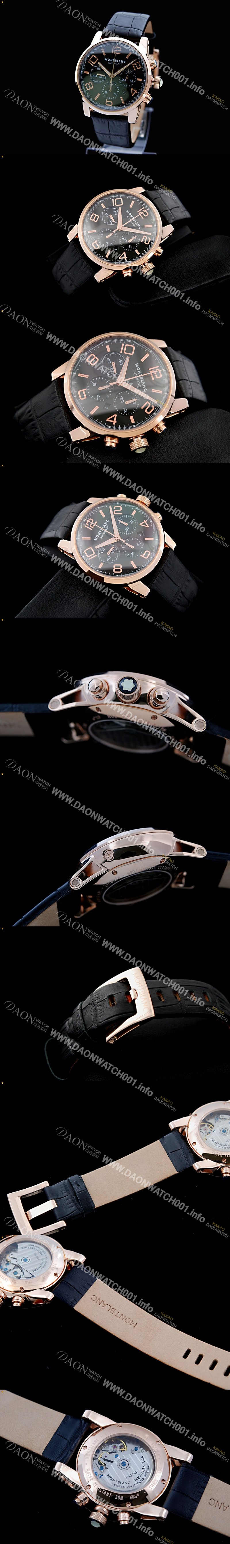 레플리카 [몽블랑] 남성용 몽블랑 타임워커 크로노그래프 오토메틱 MON4200