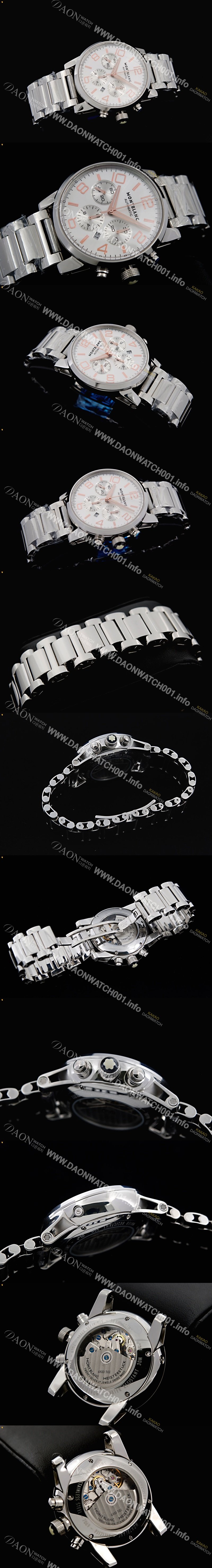 레플리카 [몽블랑] 남성용 몽블랑 타임워커 크로노그래프 오토메틱 MON4224